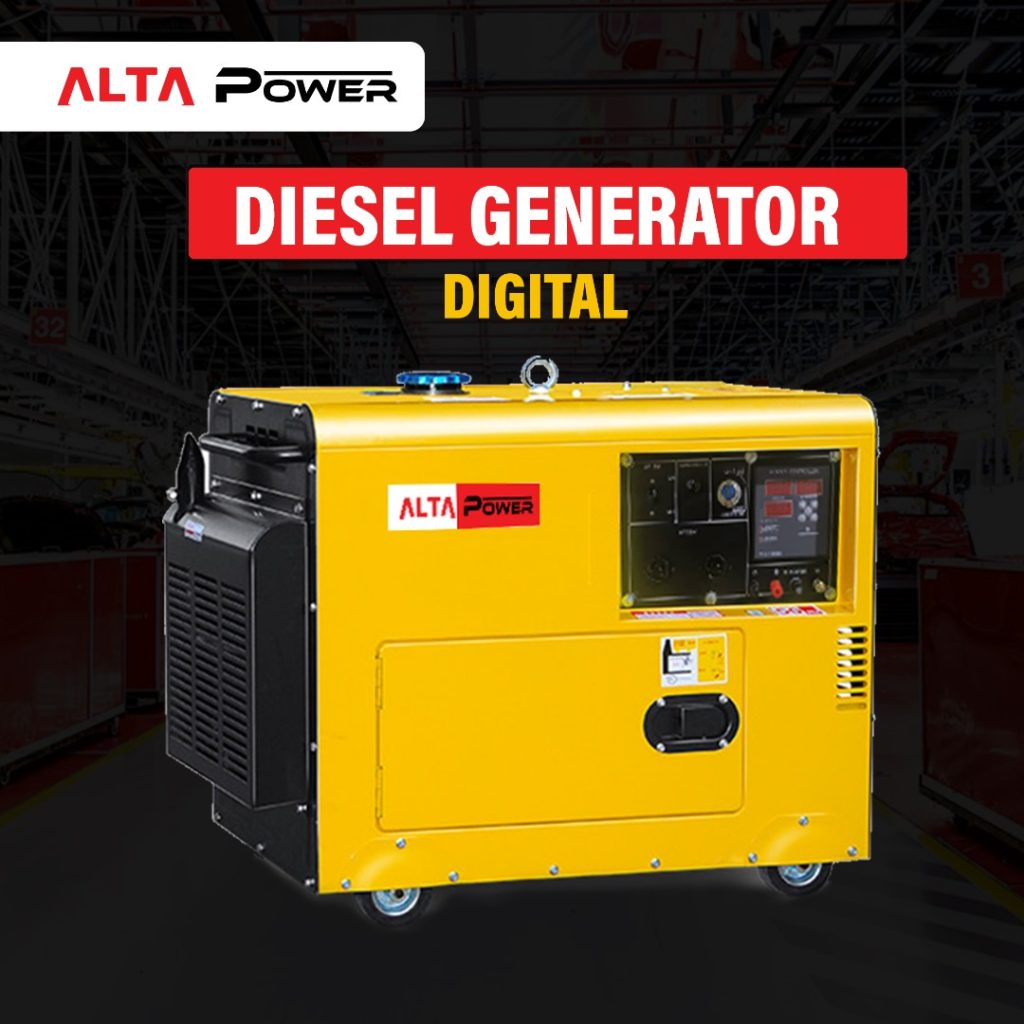 Alta Power Digital Diesel Generator 7500