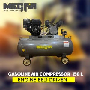 MEGFIN Gasoline Air Compressor 150 L