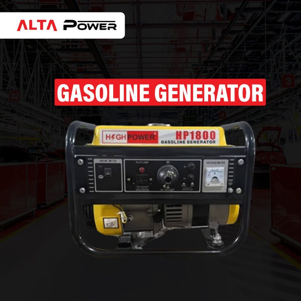 Alta Power Gasoline Generator 1800